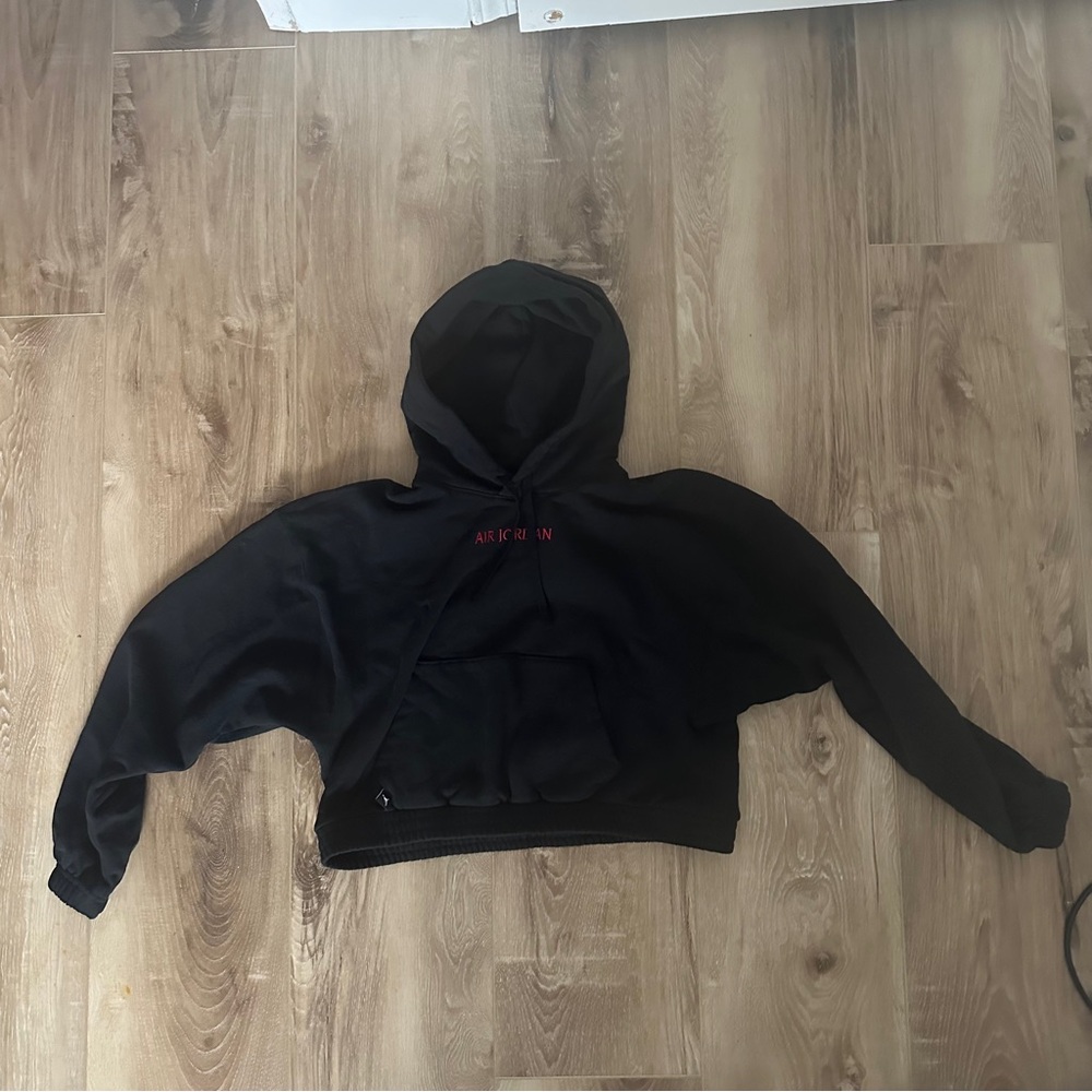 Air Jordan cropped hoodie extra small